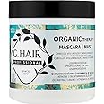 G.Hair B-tox Hair Mask Organic Therapy Voluminous and Indiciplined Hair 500g, 3.53 Ounce (Pack of 1), green