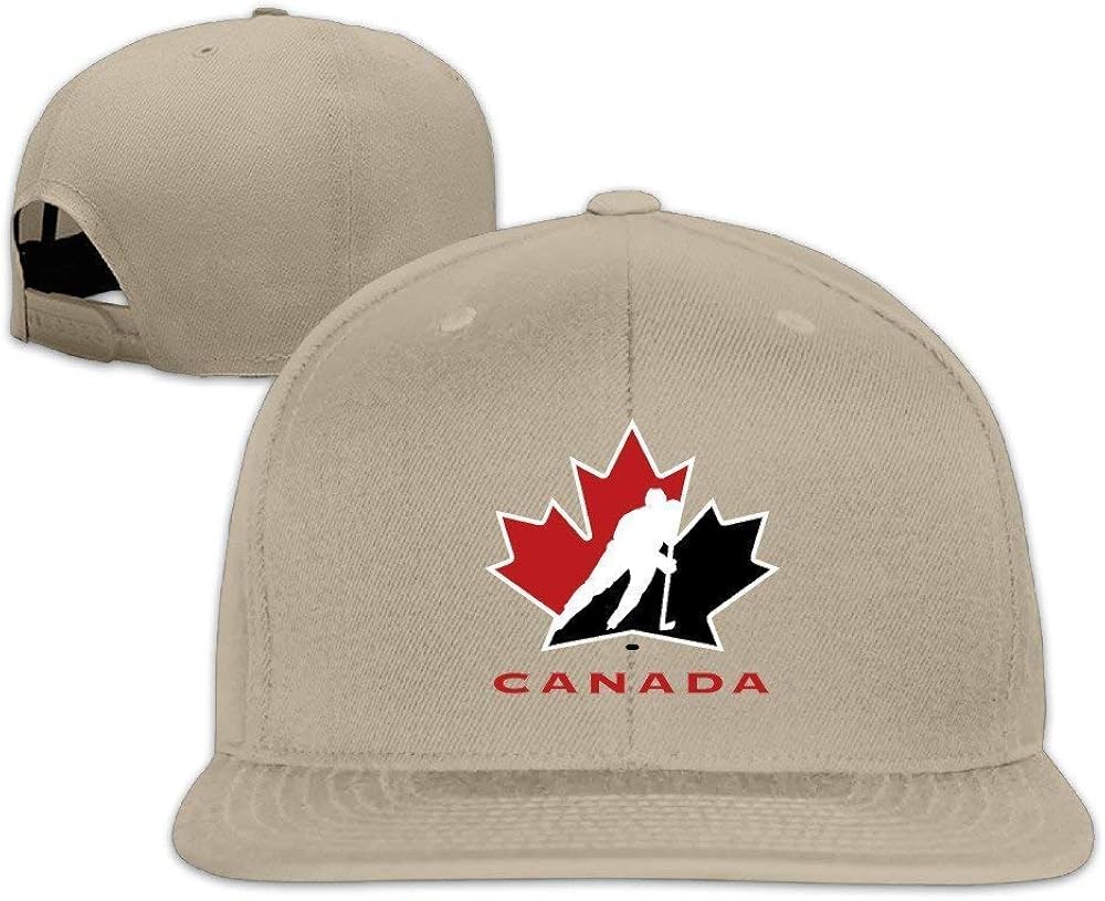 Linsamj1 Custom Hockey Canada Adjustable Baseball Hat & Cap Amazon.de