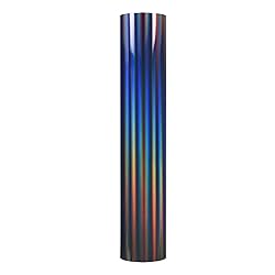GIRAFVINYL Black Holographic Vinyl, 12" X 6ft