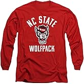 North Carolina State University Official Ncsu Wolfpack Logo Unisex Adult Long-Sleeve T Shirt