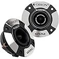 ORION Cobalt Series CTW125 3.9” Super Bullet Tweeter | Aluminum Diaphragm, 1” Voice Coil, 50W RMS, 200W Max, Built-in Crossover - Pro Car Audio Sound System Tweeter (Pair)