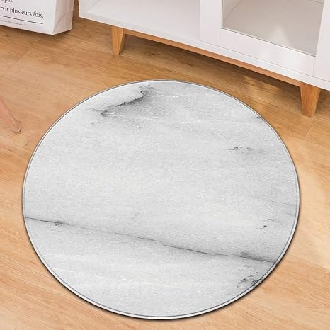 Amazon De Skays Teppich Rund Aus Marmorteppich Fur Nordische