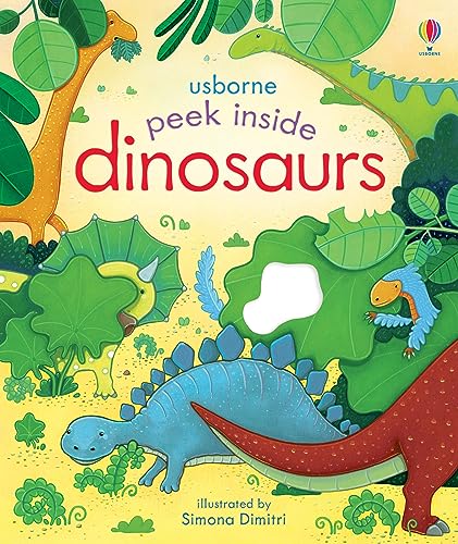 Peek Inside Dinosaurs: An Interactive Lift-the-Flap Book About T-Rex and Flying Pterosaurs for Kids (Ages 3-5)