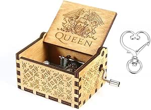 Cuzit Greatest Hits Queen - Caja de m¨²Sica de Madera, Dise ...