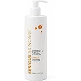 Serious Skincare Hydrating C Clean Facial Cleanser, Gentle Face Wash with Anti-Aging Vitamin C and E, Hydrolyzed Collagen, Botanical Extracts, 12 FL Oz