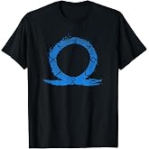 God of War Ragnarok Blue Ouroboros Runes T-Shirt