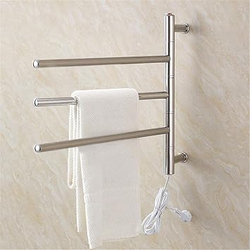  Xsgdmn Heated Towel Rack Wall Mounted Towel