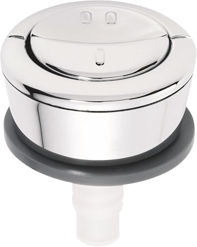 Wirquin M19368 Dual Push Button for MW2 Toilet Flushing Button Circular