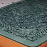 VICTORIA'S JOURNALS Leatherette Vintage Journal 5.7 x 8.1 Ruled 320 pages view 3