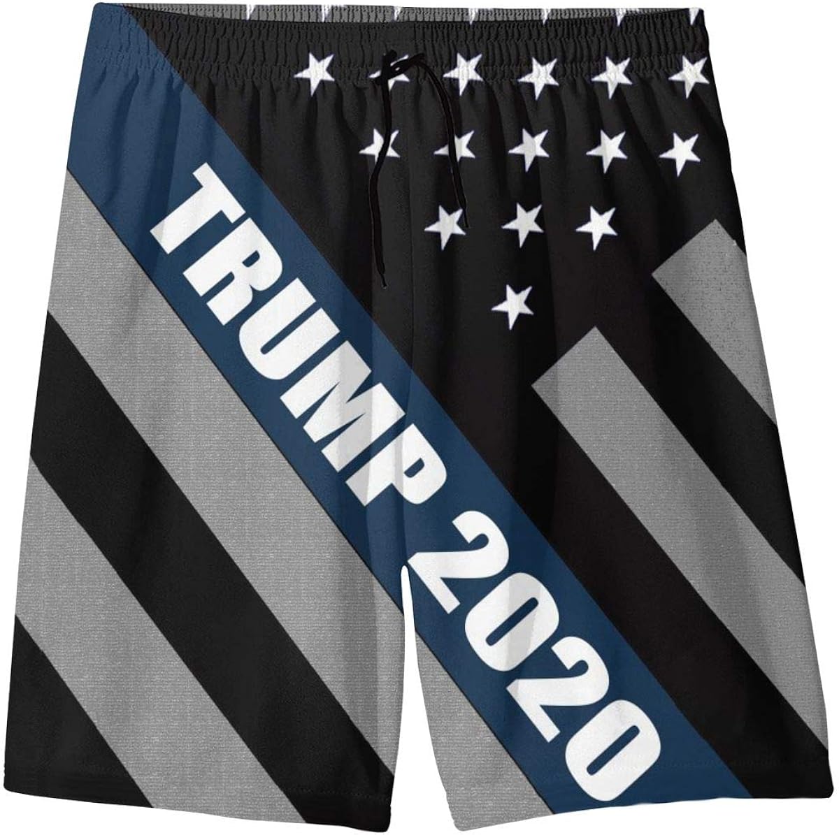 Youth /& Mens American Flag Board Trump 2020 President Customized Graphic Swim Trunks Beach Game Gifts Sports Swimming Shorts