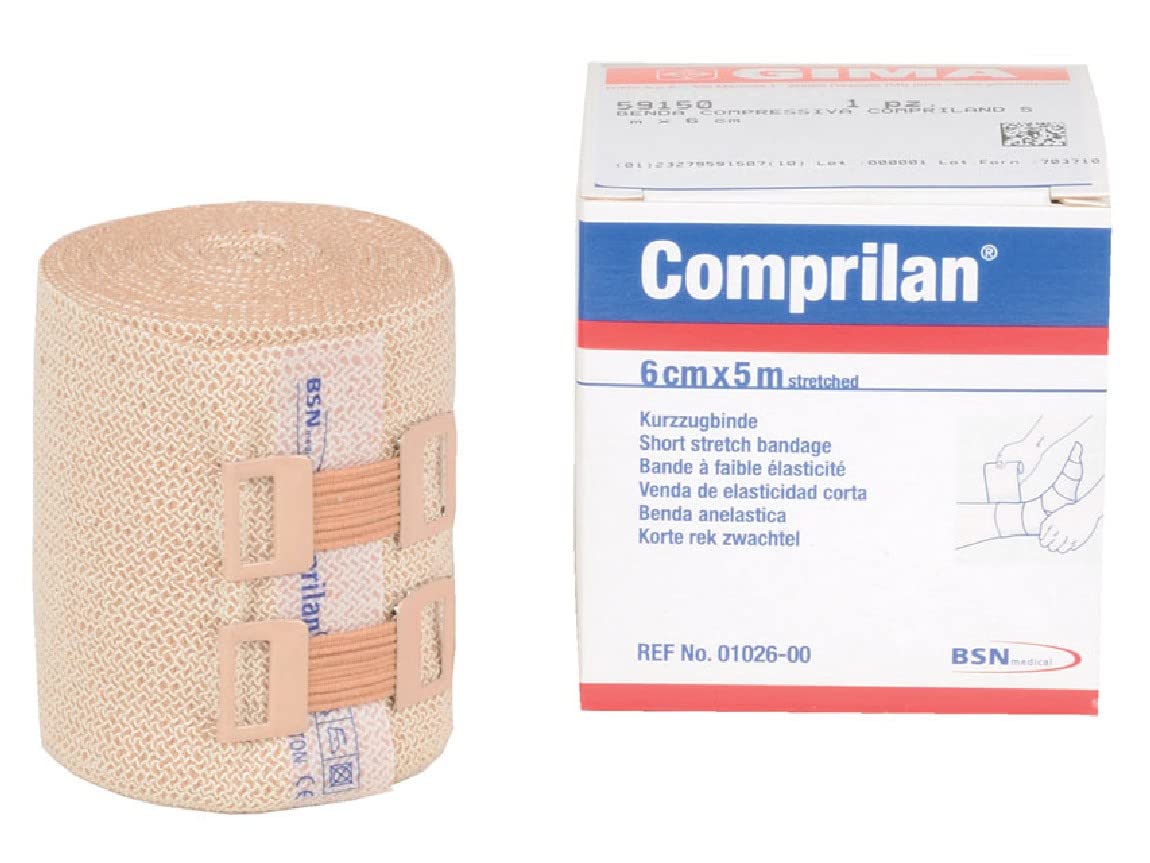 Comprilan 59150 D Compression Bandage, 5 M x 6 cm