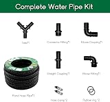 Longrun 25mm Pond Hose 1in Corrugated 6.2m with Clamps Fittings Kit view 3