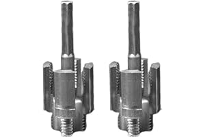 Set of 2 Precisions Internal External Pipe Threading Tool Carbon Steel for 1/2" 3/4" Water Quick Preparation Threader for PVC