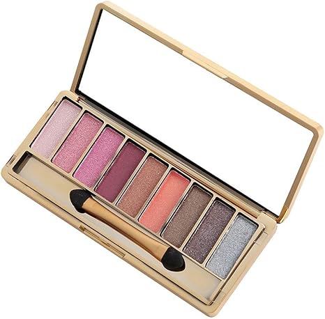 Amazon 9色 アイシャドウパレット パール Gailles アイシャドウ 液体 鮮やかな発色 イヤイヤ キラキラ 欧米風 パーティメイク おしゃれ ポイントメイク ハート型 アイシャドー ナチュラル アイメイク 極め細かい 化粧 レディース 女性用 激安 プチプラ 赤 ピンク系