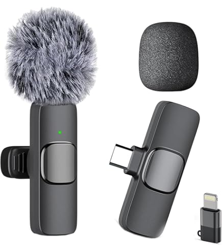 Amazon.com: SENXIN K60 Wireless lavalier Microphone for iPhone