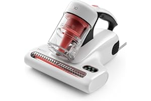 JIGOO Mattress Vacuum Cleaner UV Sanitizing, 99.9% High Efficiency Filtration, for Allergy Sufferers and Pet-Owning Families,