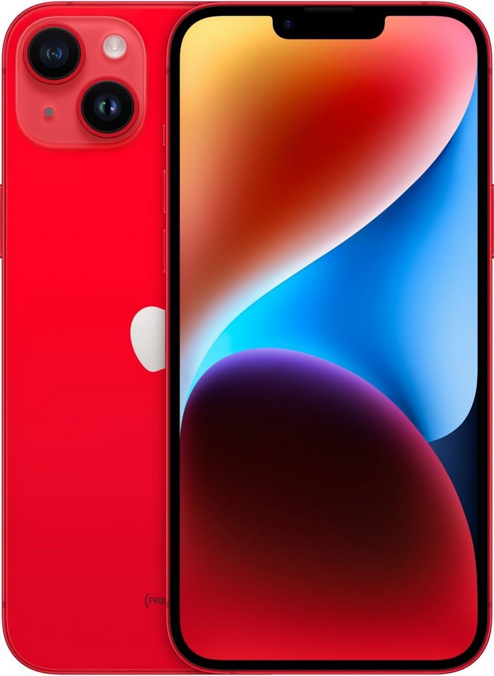 Photo 1 of Apple iPhone 14 Plus, 128GB, (PRODUCT) Red - Unlocked (Renewed)