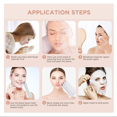 Amazon.com : Limpiador de Poros, Eliminador de Puntos Negros 5 Niveles de la Succión con USB Carga Portátil para Eliminación de Espinillas y Acné, ...