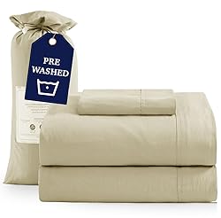 Casa Platino Twin XL Sheets, Pre-Washed Ultra Soft