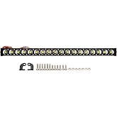 MEUS RACING RC Car LED Lights Roof Light Bar Kit 1/10 1/8 Scale RC Accessories for Axial SCX10 90046 Wraith Traxxas TRX4 TRX6 Redcat Gen8 1/10 1/8 RC Crawler Upgrades Parts. (185mm, 18 Beads)