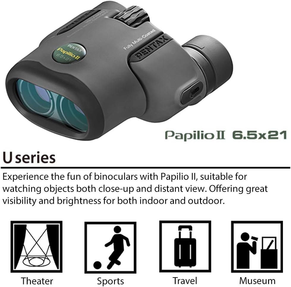 pentax papilio ii 6.5 x21 binoculars