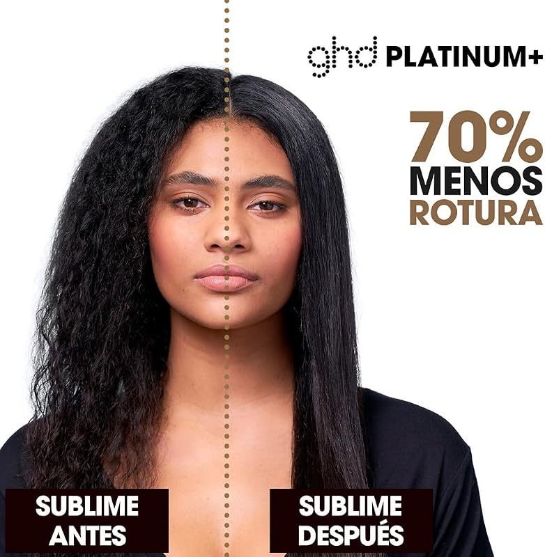 Platinum+ - Plancha de Pelo Profesional Inteligente - Negra