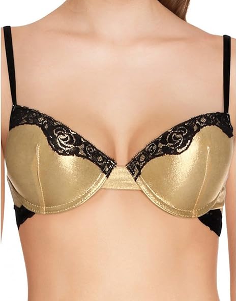 reggiseno dorato