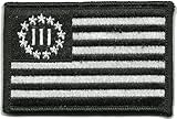 Three Percenter Tactical Patch - Black