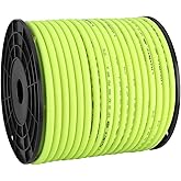 Flexzilla Pro Air Hose, Bulk Plastic Spool, 3/8" X 250', Heavy Duty, Lightweight, ZillaGreen-HFZ38250YW