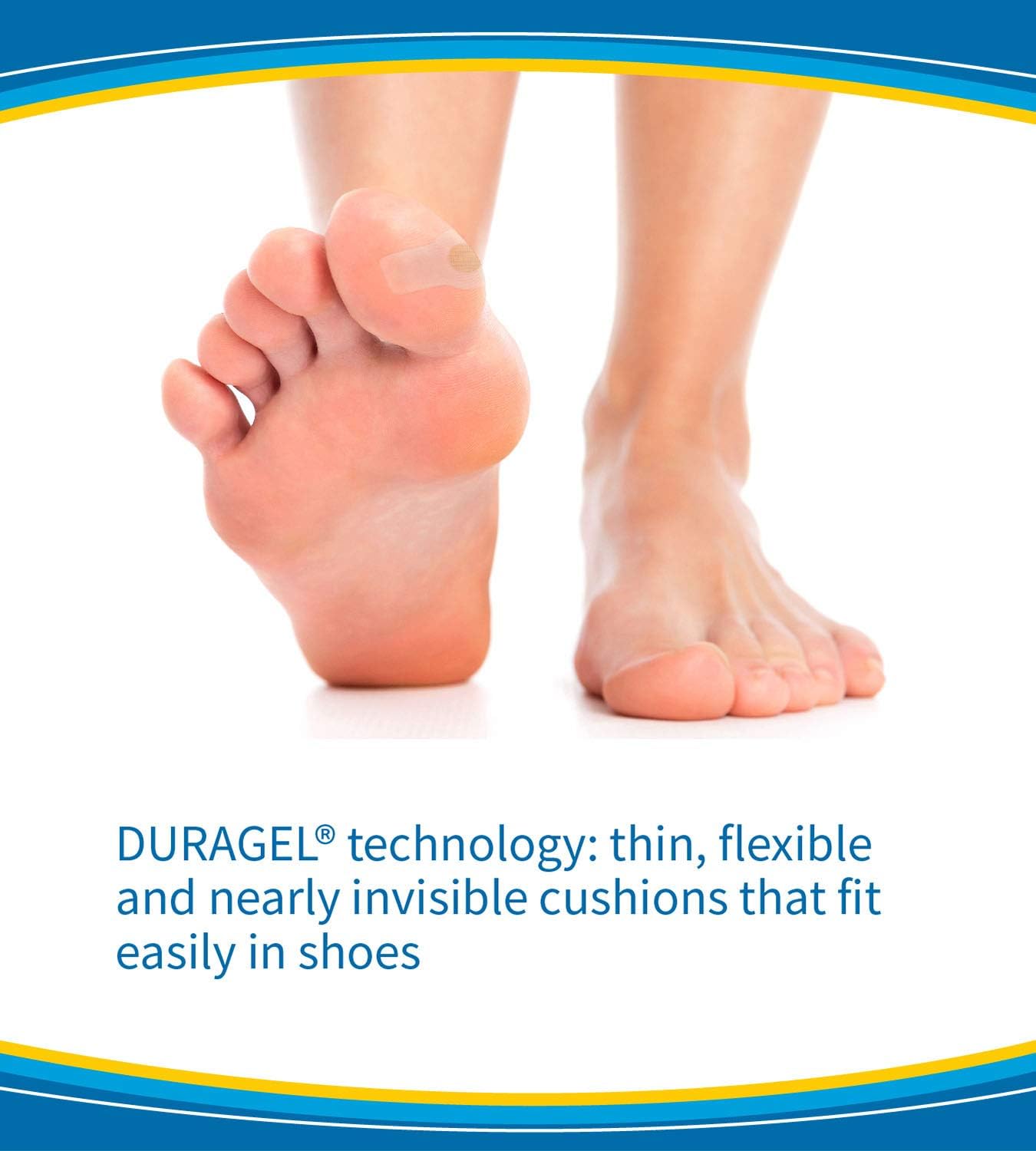 Dr. Scholl's CORN REMOVER with Duragel Technology, 6ct // Removes Corns Fast and Provides Cushioning Protection against Shoe Pressure and Friction for All-Day Pain Relief: Health & Personal Care