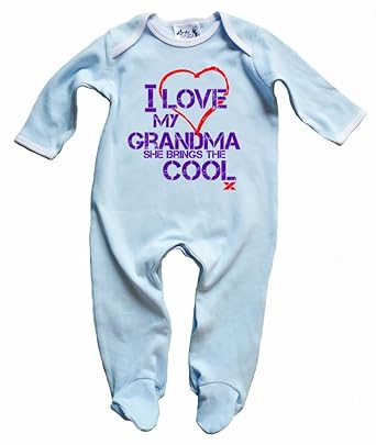 i love my grandma sleepsuit