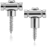 2 Pack Guitar Strings Tree Guitar Roller String Retainers String Trees for Electric Guitars Roller Electric Guitars Parts