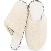 ZOORON Slippers for Women Fuzzy Slippers Warm Cozy Soft Memory Foam House Shoes with Anti-Skid Sole for Indoor and Outdoor