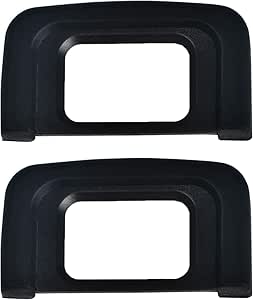 2 Oculari In Gomma DK25 Per Nikon - Compatibili Con D3000, D5000 E Altre - Per Chi Porta Occhiali