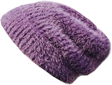purple wool hat