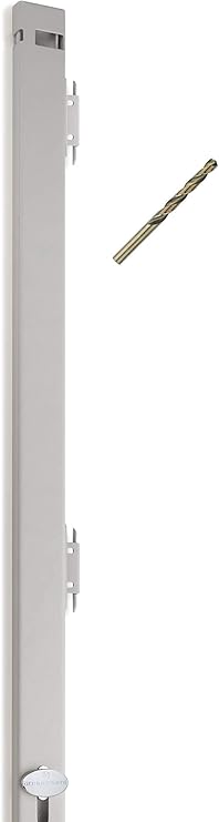 File Cabinet Locking Bar With Drill Bit Beige 46 Long For Use On A 4 Drawer File Cabinet Amazon Com