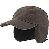 Connectyle Men's Water-Resistant Winter Hat Reflective Fleece Lined Earflap Cap Warm Baseball Sports Hat