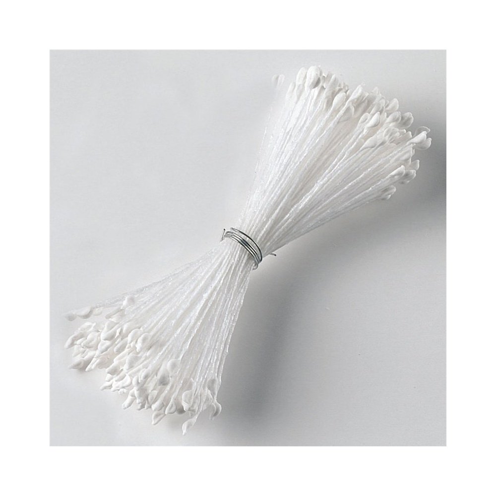 Culpitt White Tiny Point Stamens for Sugar Flowers