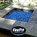 High Desert - Fire Glass Beads for Indoor and Outdoor Fire Pits or Fireplaces | 10 Pounds | 3/4 Inch