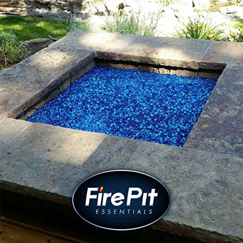 Twilight Sky - Blended Fire Glass Beads for Indoor and Outdoor Fire Pits or Fireplaces | 10 Pounds | 3/4 Inch