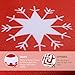 D-FantiX Door Banner Merry Christmas Porch Sign Hanging Outdoor Indoor Xmas Decoration for Home Apartment, 73.6'' x 13.7'', Red