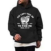 Kelxjia Christian Hoodies He Left The 99 To Find Me Sweatshirt Jesus Bible Verse Hoodies For Men Faith God Hooded Pullover