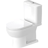 Duravit DuraStyle Basic Two-Piece Toilet Kit White