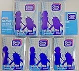 Oil Control Film Clean & Clear Oil-Absorbing Sheets 60 Sheets (Pack of 5)