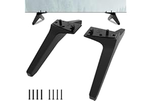 Maozhren 50 55 Inch 50UQ/55UQ Series TV Stand for LG TV Legs for 50UQ8100 50UQ81006LB 50UQ7070 50UQ7070ZUE 55UQ7590 55UQ7590PUB MAM643660 Replacement Legs for LG TV, with Screws