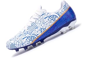 Roniluu Soccer Shoes Men,Low-Top Soccer Cleats Women,Professional Football Shoes Boys Girls