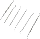 Silverline Pick Probe Set 6pce 415070 Stainless Steel Craft Carving view 2