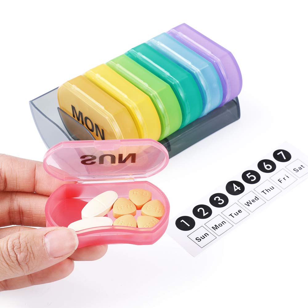 Mua Goldtop ピルケース 薬ケース サプリメントケース 携帯用 一週間 旅行 通勤 薬入れ 常備薬 小物入れ 飲み忘れ防止 軽量 コンパクト おしゃれ Tren Amazon Nhật Chinh Hang 21 Fado