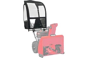 490-241-0032 SaintTejia Universal Snow Thrower Blower Cab Cover Compatible with Cub Cadet,Troy-Bilt,Craftsman,Ariens,Toro,Husqvarna,John Deere,EGO and Most Two-Stage & Three Stage Snow blowers