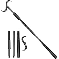 Ansevo 35 Inch Long Handle Shoe Horn for Seniors, Dressing Stick for Elderly, Sock Aids for Putting on Socks, Shirts, Shoes